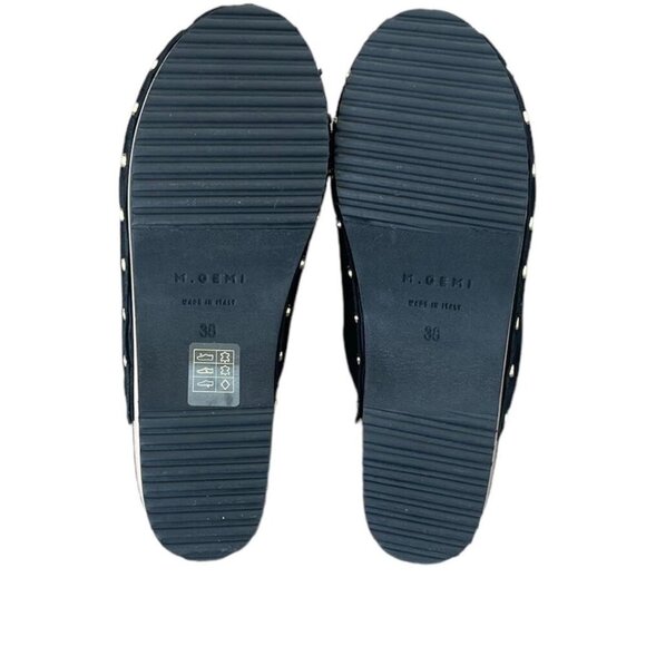 M.Gemi The Greta Black Suede Clogs | Women’s Size 7 - Picture 5 of 5